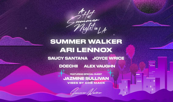 A Hot Summer Night in LA: Summer Walker, Jazmine Sullivan & Ari Lennox at Crypto.com Arena