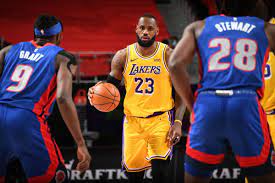 Los Angeles Lakers vs. Detroit Pistons at Crypto.com Arena