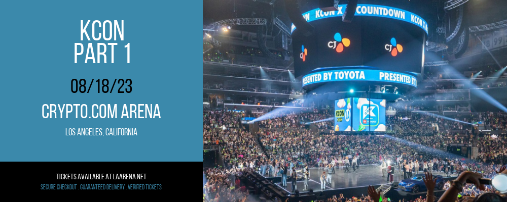 KCON - Part 1 at Crypto.com Arena