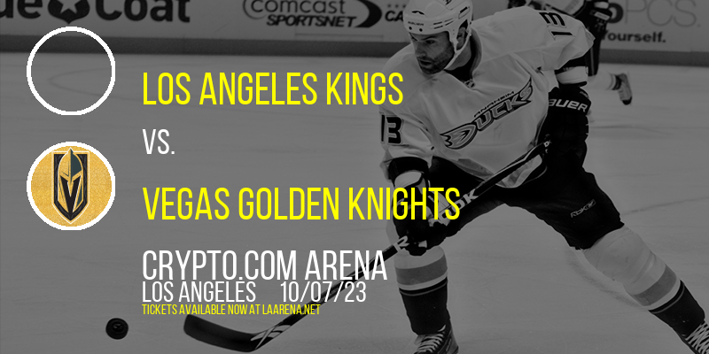 NHL Preseason at Crypto.com Arena