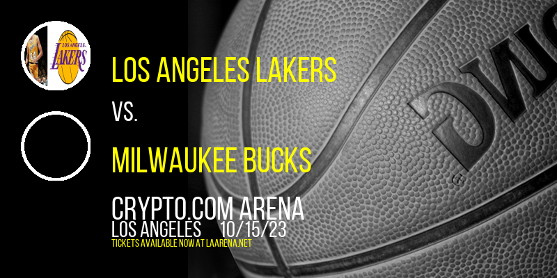 NBA Preseason at Crypto.com Arena