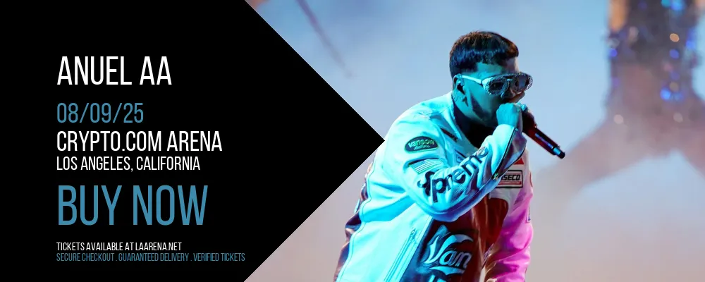 Anuel AA at Crypto.com Arena