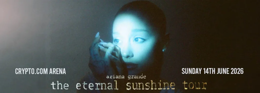Ariana Grande at Crypto.com Arena