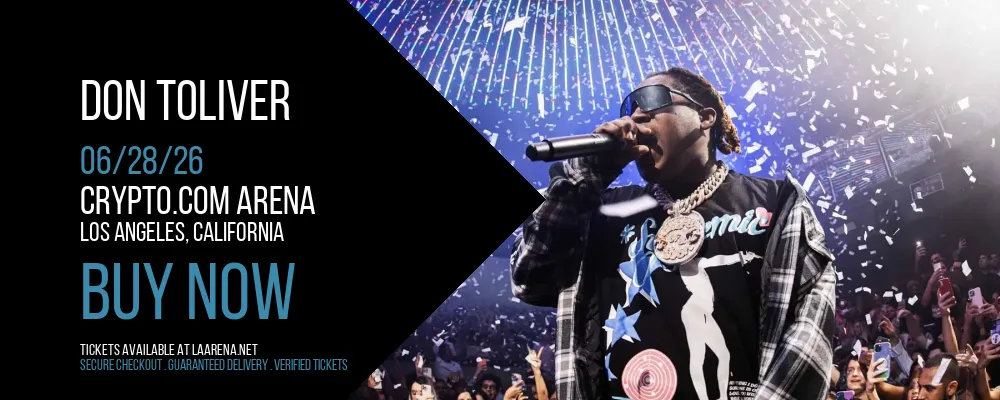 Don Toliver at Crypto.com Arena