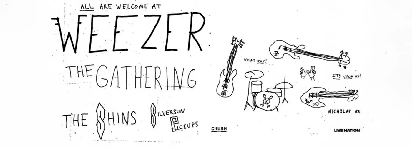 Weezer, The Shins &amp; Silversun Pickups